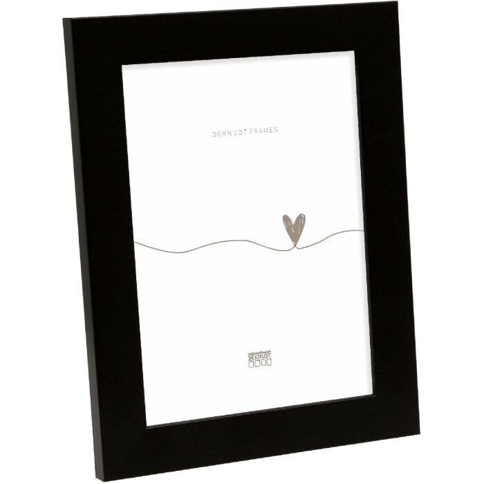 Deknudt S47BK2 Cornice nera 24x30 cm Plastica