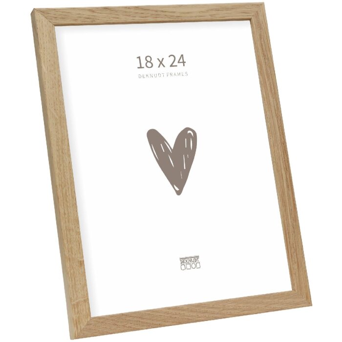 Deknudt S47CJ1 cornice in rovere massiccio 18x24 cm