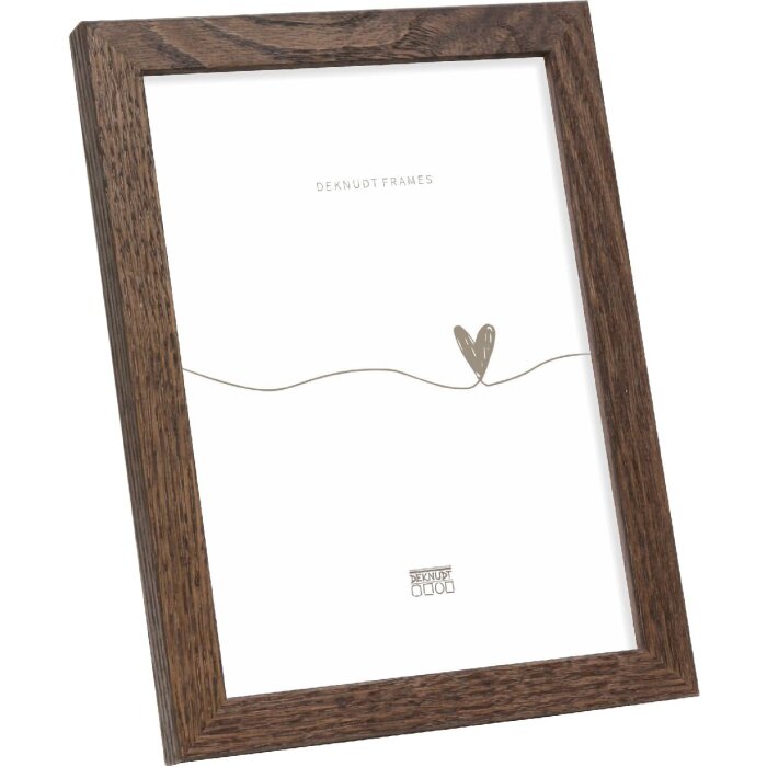 Deknudt S47CJ3 cornice per quadri in rovere massiccio scuro 20x30 cm