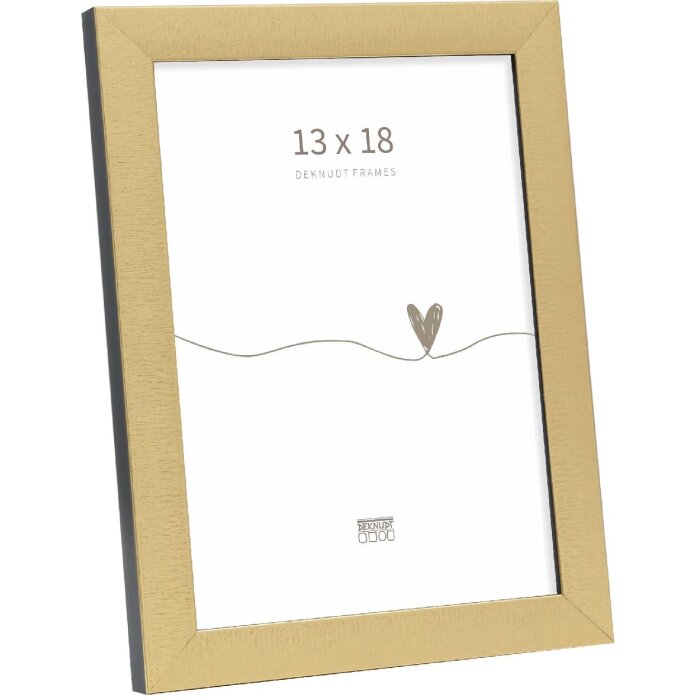 Cornice Deknudt S47EB2 colore oro/nero 13x18 cm