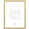 Cornice Deknudt S47EB2 oro con bordo nero 18x24cm