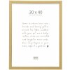 Cornice Deknudt S47EB2 oro con bordo nero 30x40 cm