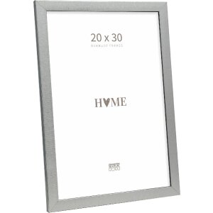 Cornice Deknudt S47EE2 colore argento bordo nero 20x30 cm