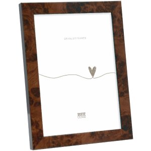 Deknudt S47EG1 Cornice Colore radica scuro Bordo nero...