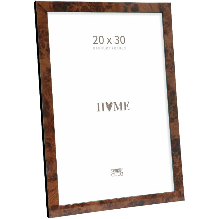 Deknudt S47EG1 Cornice Colore radica scuro Bordo nero 20x30 cm
