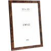 Deknudt S47EG1 Cornice Colore radica scuro Bordo nero 20x30 cm
