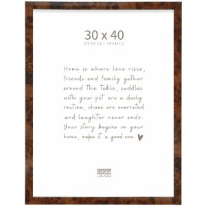 Deknudt S47EG1 Portafoto 30x40 cm nero marrone plastica...