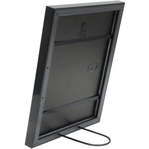 Deknudt S47EG3 cornice in legno di radica colore nero bordo 18x24 cm
