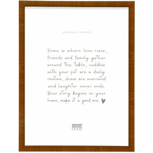 Deknudt S47EG3 cornice in legno di radica colore nero bordo 18x24 cm