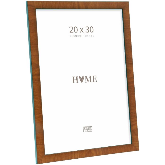 Deknudt S47EG3 cornice in legno di radica colore nero bordo 20x30 cm