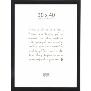 Deknudt S47EK2 cornice nera 30x40 cm plastica