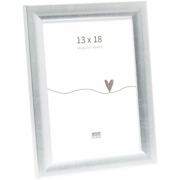 Deknudt S54SD2 Cornice in legno colore argento 13x18 cm