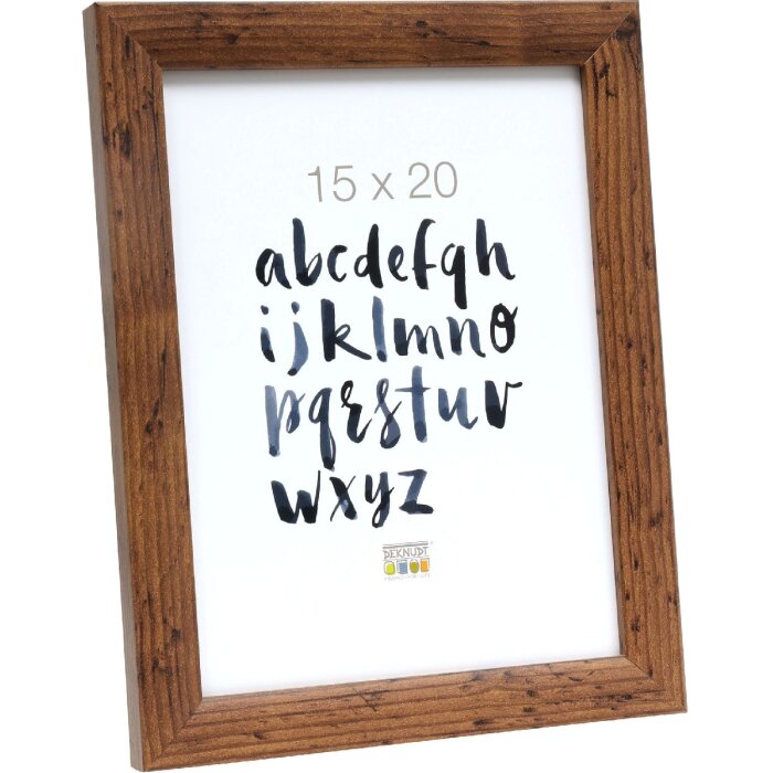 Deknudt S54SH9 Cornice di legno marrone 15x20 cm
