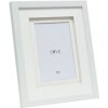 Deknudt S65KK1 Cornice bianca doppia Passepartout 15x20 cm