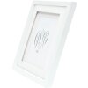 Deknudt S65KK1 Cornice bianca doppia Passepartout 15x20 cm
