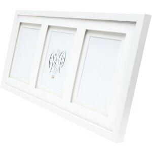 Cornice Deknudt S65KK1 bianca doppio passe-partout 3x 15x20 cm