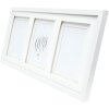 Cornice Deknudt S65KK1 bianca doppio passe-partout 3x 15x20 cm