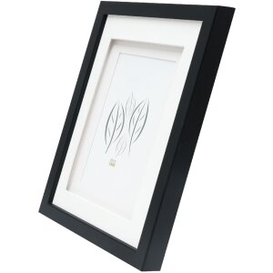 Deknudt S65KK2 Cornice nera doppia Passepartout 13x13 cm