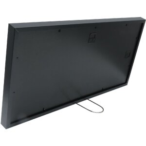 Deknudt S65KK2 cornice nera doppio passe-partout 3x 13x18 cm