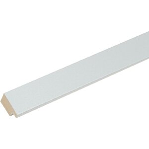 Deknudt S66KD1 Cornice argento bianco Passepartout 10x15 cm