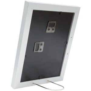 Deknudt S66KD1 Cornice argento bianco Passepartout 10x15 cm