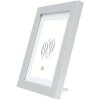 Deknudt S66KD1 Cornice argento bianco Passepartout 10x15 cm