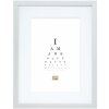 Deknudt S66KD1 Cornice argento bianco Passepartout 10x15 cm