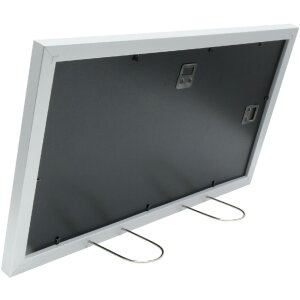 Deknudt S66KD1 cornice argento passe-partout 3 foto 10x15 cm