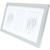 Deknudt S66KD1 cornice argento passe-partout 3 foto 10x15 cm