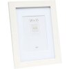 Cornice Deknudt S66KF1 bianca con passe-partout 10x15 cm