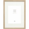 Cornice Deknudt S66KH1 colore rovere bianco passe-partout 29,7x42 cm