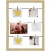 Deknudt S68VA3 Lavagna per appunti colore naturale mollette 30x40 cm