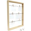 Deknudt S68VA3 Lavagna per appunti colore naturale mollette 30x40 cm