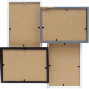 Deknudt S68VC9 Cornice 4 foto 13x18 cm - Bianco