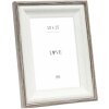 Deknudt S68VG2 Cornice per quadri Bianco Marrone-Bordo Grigio 10x15 cm