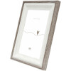 Deknudt S68VG2 Cornice per quadri Bianco Marrone-Bordo Grigio 20x30 cm