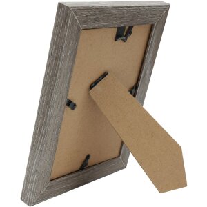Deknudt S68VG2 Cornice per quadri Bianco Marrone-Bordo Grigio 30x40 cm