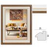 Cornice ZEP Bologna crema marrone bianco MDF da 10x15 a 30x40 cm