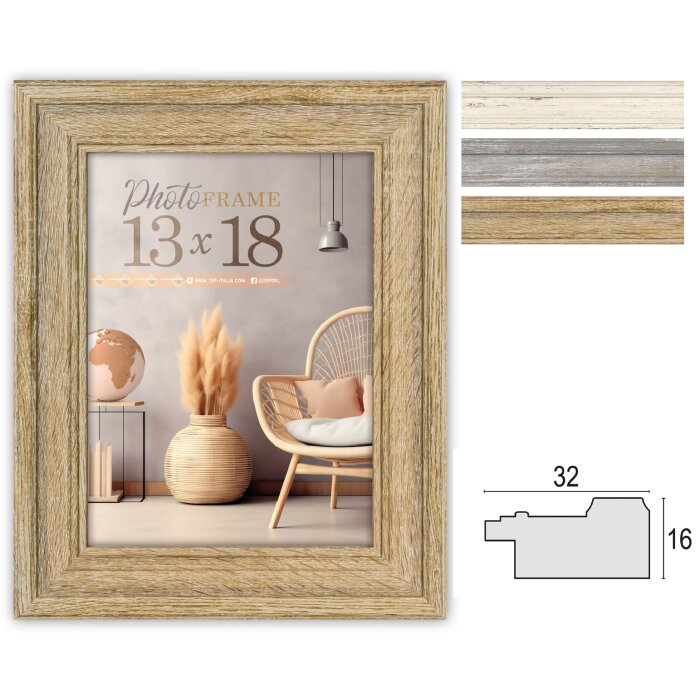 Cornice ZEP PS Palermo da 10x15 cm a 30x40 cm