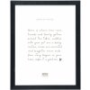 Deknudt S47BK2 telaio nero da 10x15 cm a 50x70 cm profilo a blocco in plastica