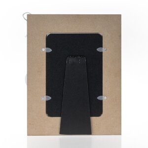 ZEP Melissa cornice in legno cuori 10x15 cm bianco/grigio/crema