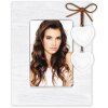 ZEP Melissa cornice in legno cuori 10x15 cm bianco/grigio/crema
