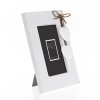 ZEP Melissa cornice in legno cuori 10x15 cm bianco/grigio/crema