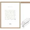 Deknudt S47DJ1 cornice in rovere da 10x15 cm a 50x70 cm