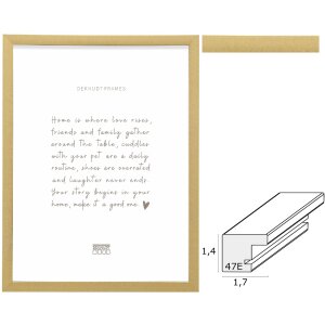 Deknudt S47EB2 Cornice oro bordo nero da 10x15 cm a 40x50 cm