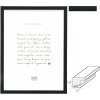 Deknudt S47EK2 cornice in plastica nera da 10x15 a 40x50 cm