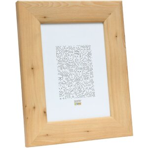 Cornice Deknudt S53GH8 in legno naturale da 13x18 cm a 60x80 cm