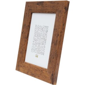 Deknudt S53GH9 Cornice larga in legno marrone da 13x18 cm a 60x80 cm