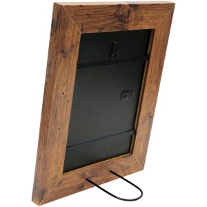 Deknudt S53GH9 Cornice larga in legno marrone da 13x18 cm a 60x80 cm