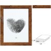 Deknudt S53GH9 Cornice larga in legno marrone da 13x18 cm a 60x80 cm